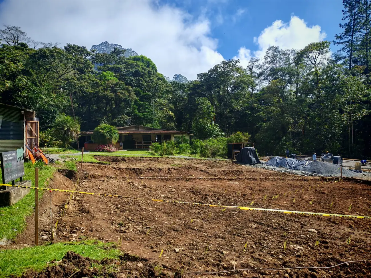Site of the new Visitor Center, October 2026.
